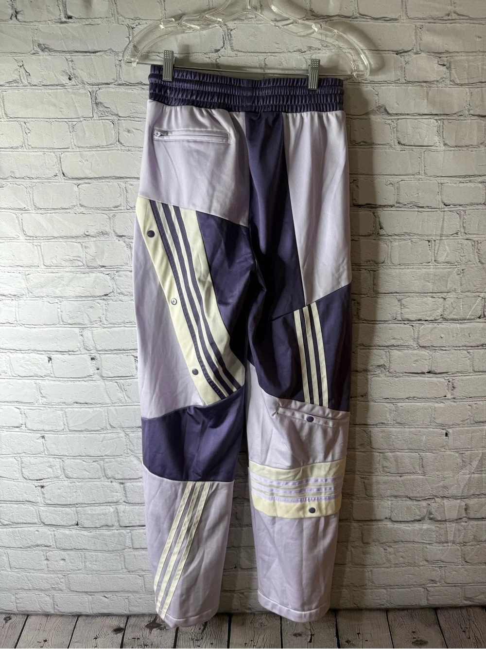 Women’s adidas originals track pants Danielle Cathari patchwork tech purple - Picture 7 of 15